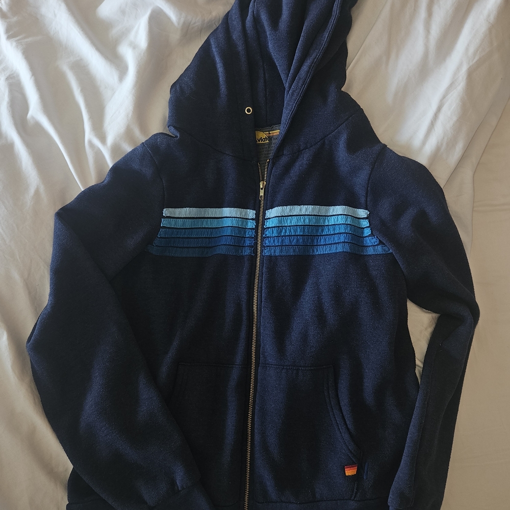 Aviator Nation 5 Stripe Hoodie - Picture 4 of 11